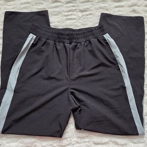 Gilly Hicks Black Joggers with Gray Stripes